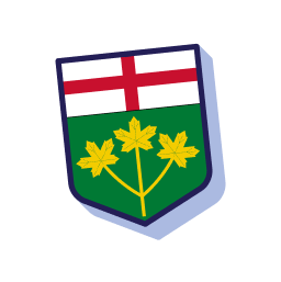 An image of the crest of Ontario